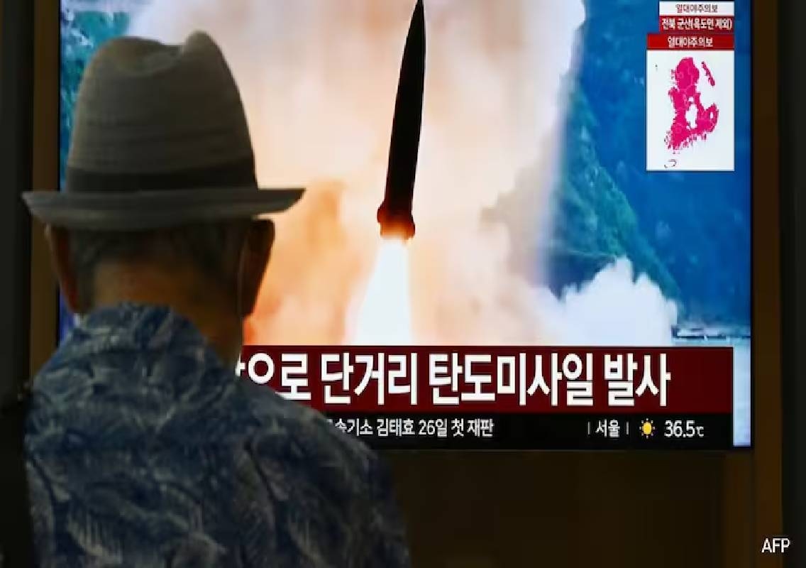 North Korea fires suspected ballistic missile towards sea - News Karnataka