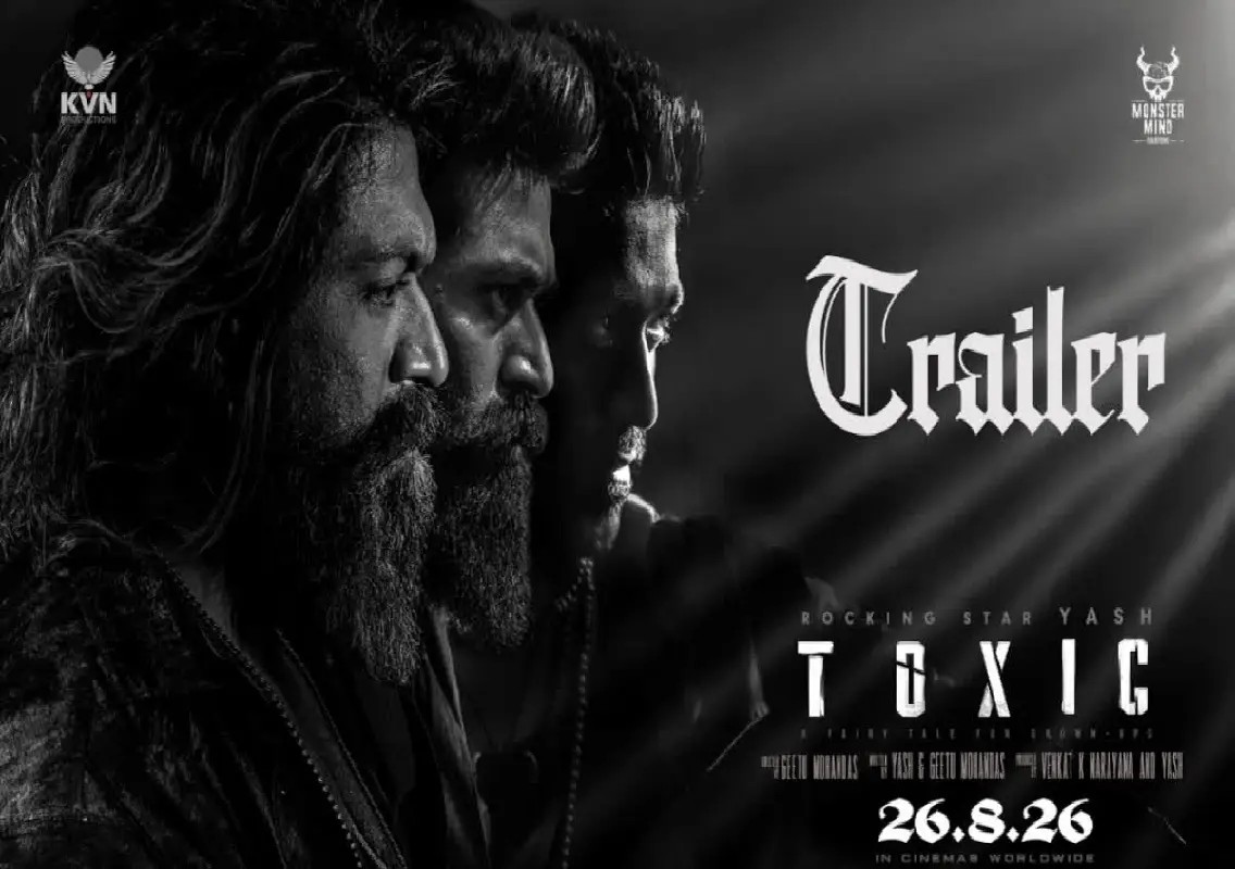 Toxic trailer: Yash returns with a dark and layered gangster saga: WATCH - News Karnataka