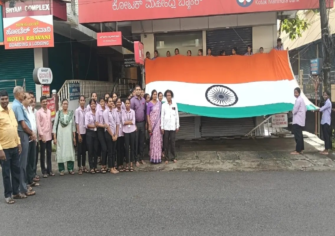 Udupi Civil Committee marks Independence Day with giant flag - News Karnataka