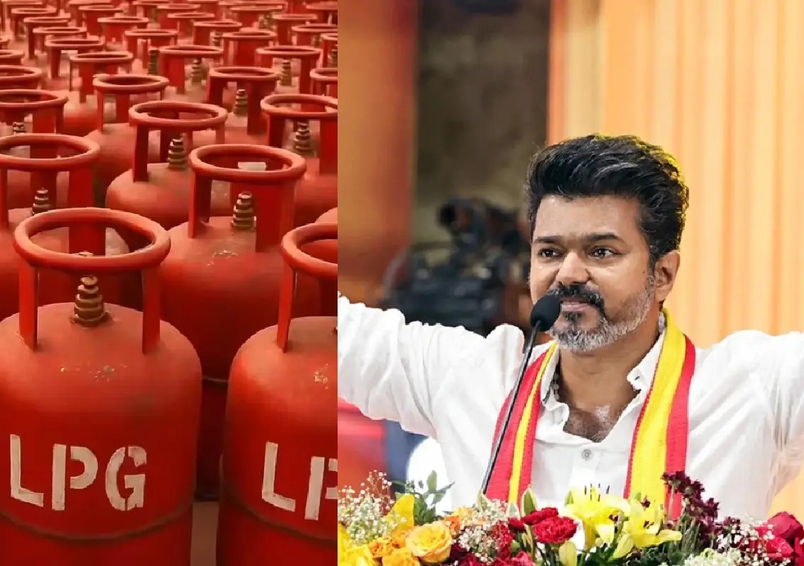 Vijay announces cooking gas relief for Tamil Nadu families - News Karnataka