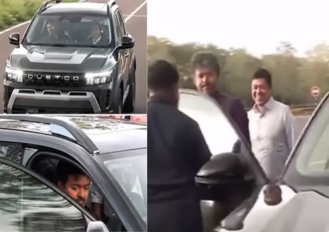 Vijay Thalapathy drives Renault Duster on track - News Karnataka