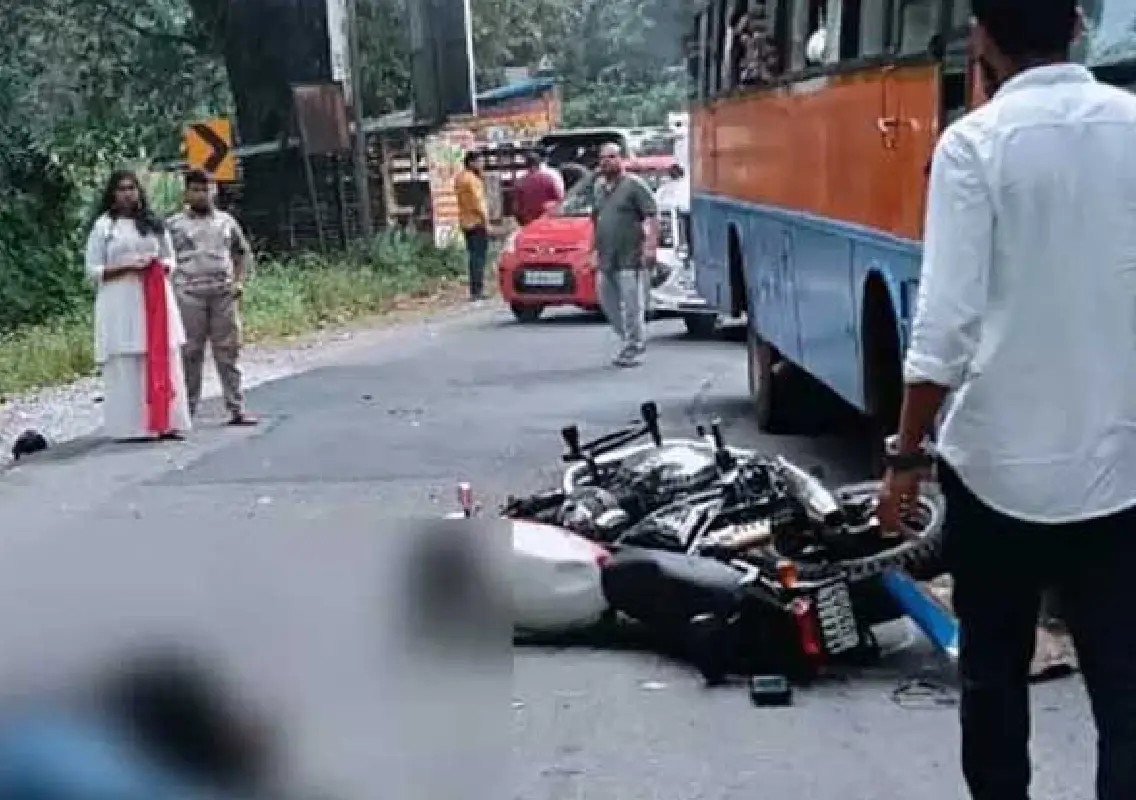 Young man dies in road accident at Keyyur - News Karnataka