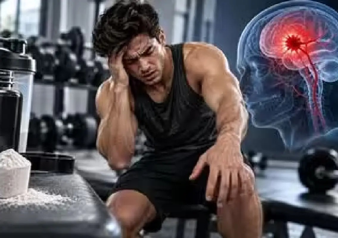 22-year-old suffers brain haemorrhage after daily pre-workout use - News Karnataka