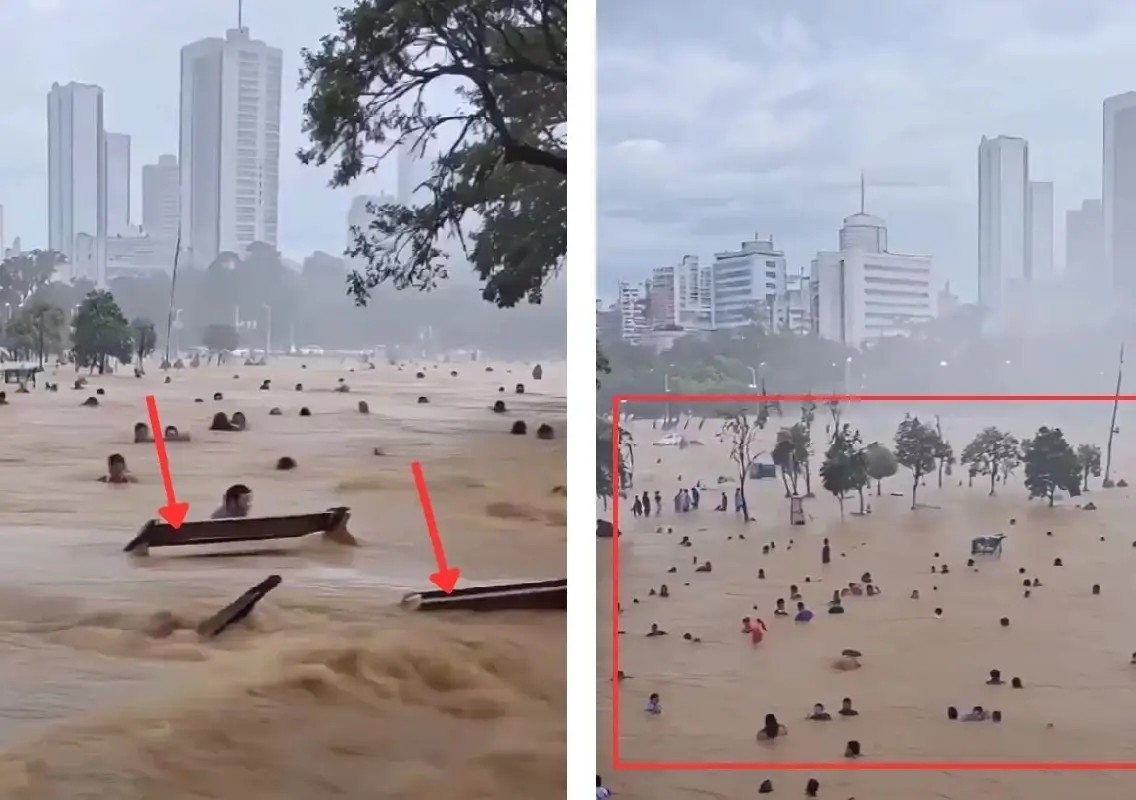 AI video falsely claims to show children swept away in Nepal floods - News Karnataka