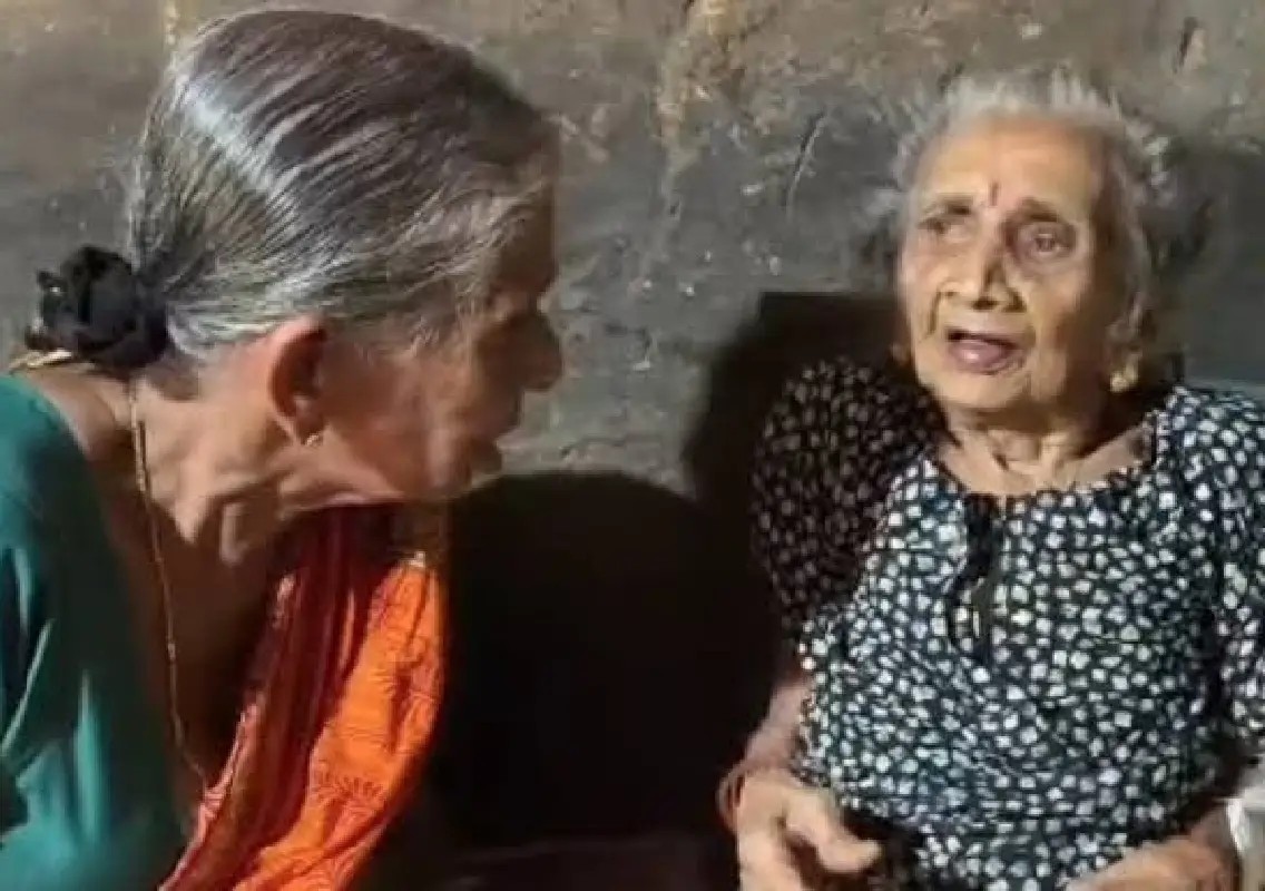 After 20 years apart, 105-year-old mother meets daughter at last - News Karnataka