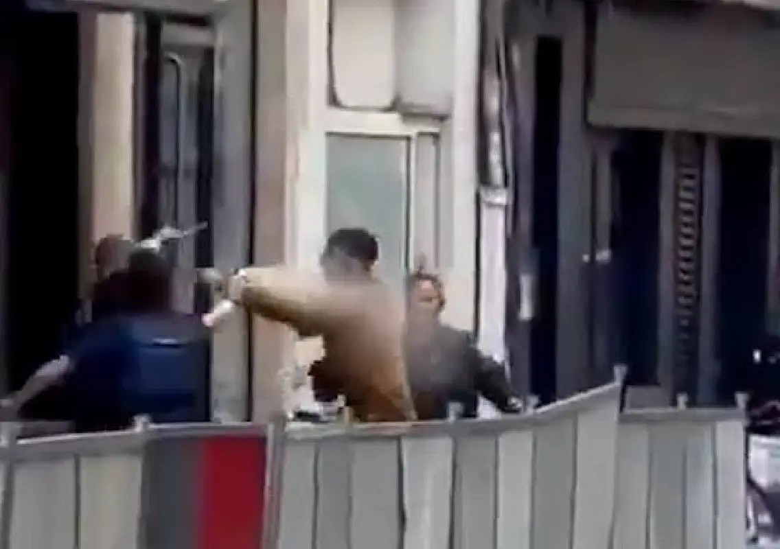 Armed man arrested after entering French church shouting slogans - News Karnataka