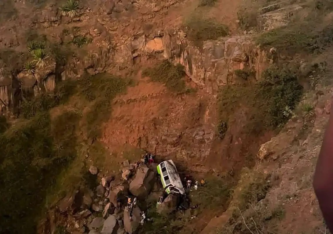At least 25 killed as bus plunges into ravine in Cape Verde - News Karnataka