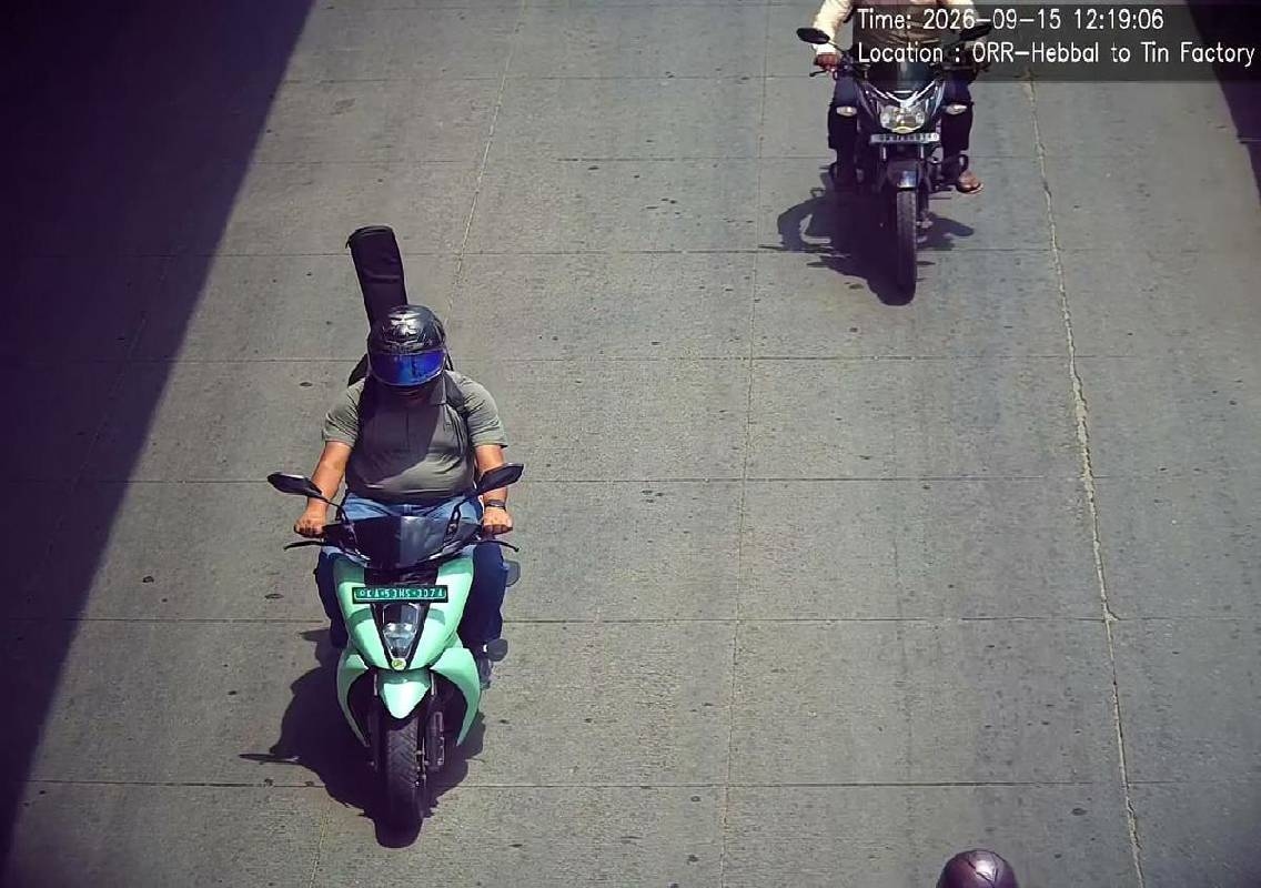 Bengaluru AI camera mistakes guitar for pillion rider - News Karnataka