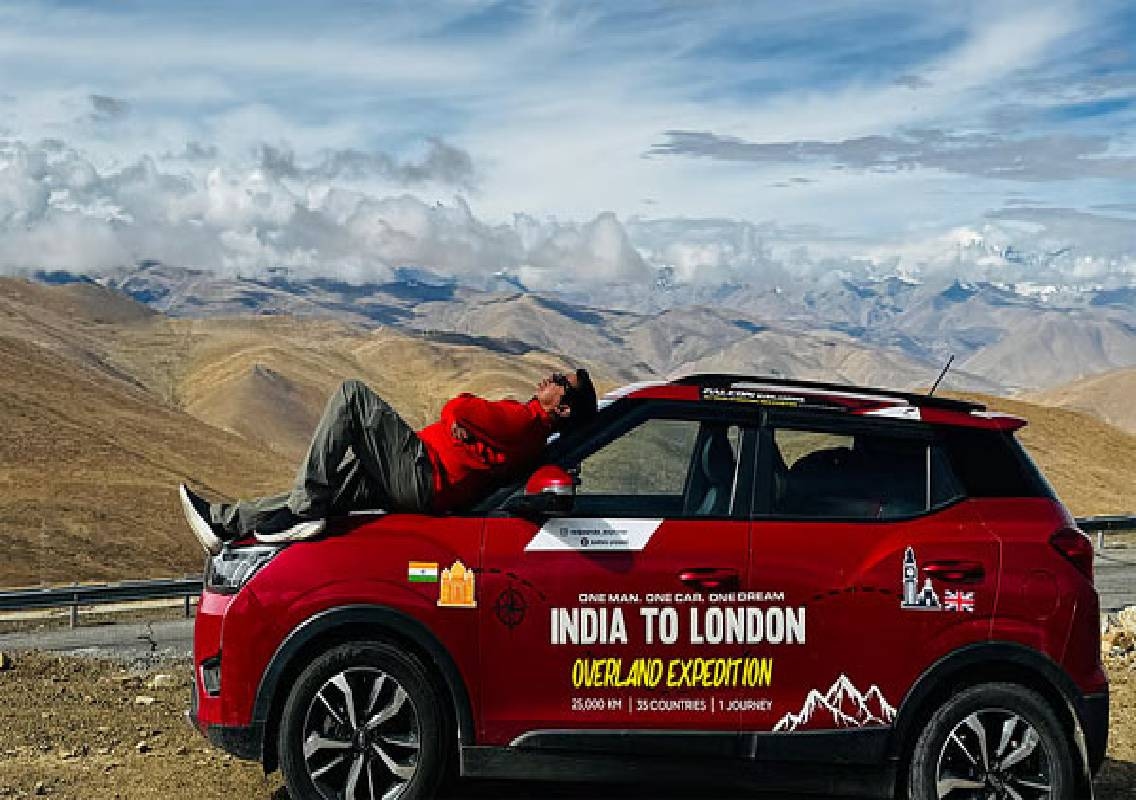 Bengaluru: Keshav Prasad completes 25,000-km road trip - News Karnataka
