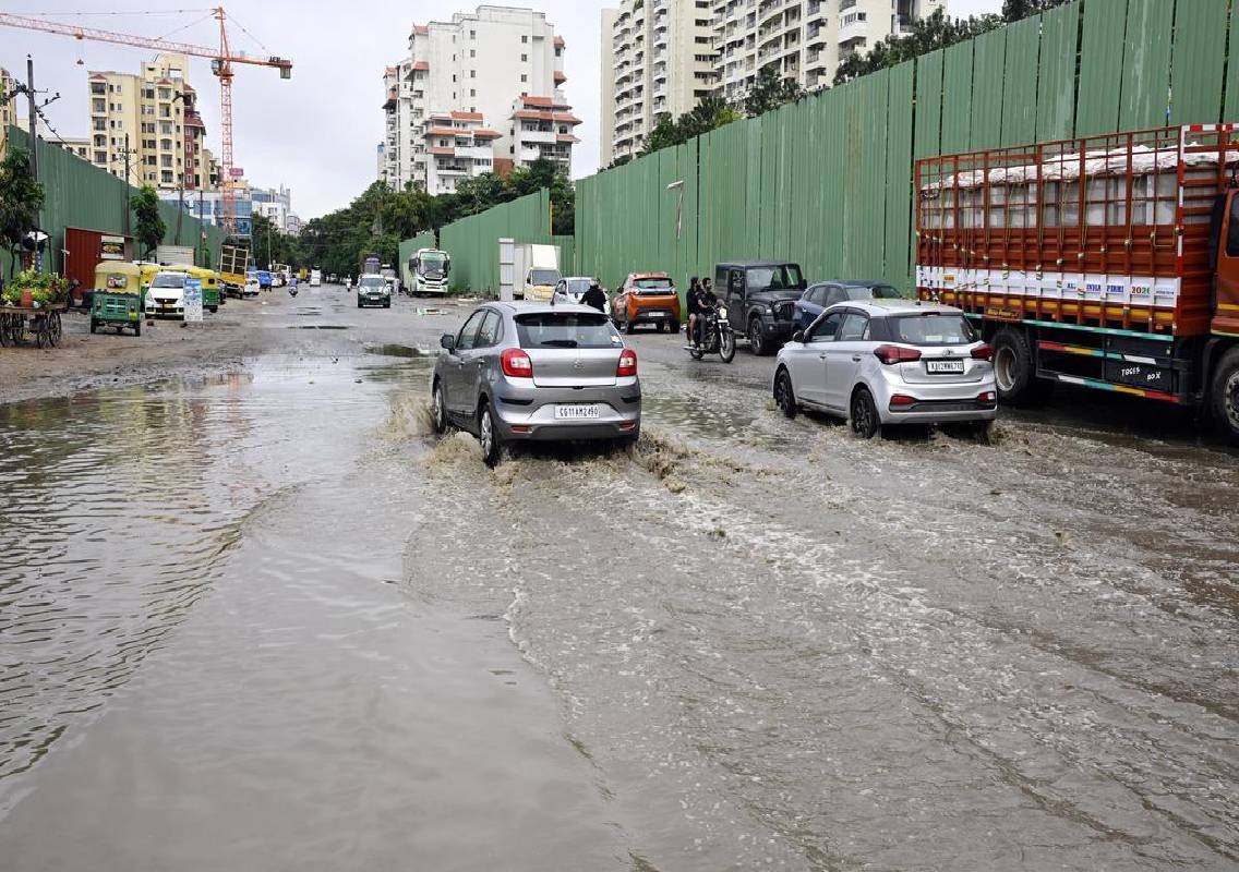 Bengaluru rain: KIA records 94.2 mm overnight - News Karnataka