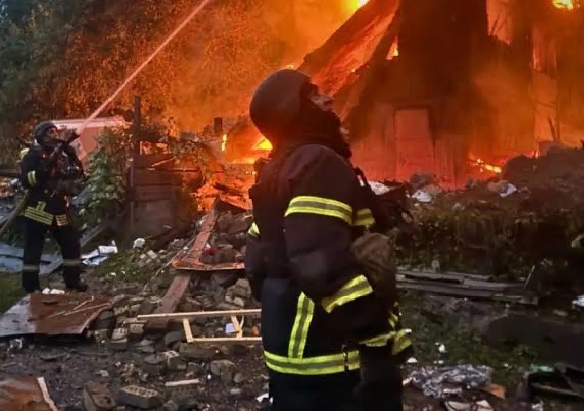 Child injured as drone attack damages homes in Kyiv region - News Karnataka