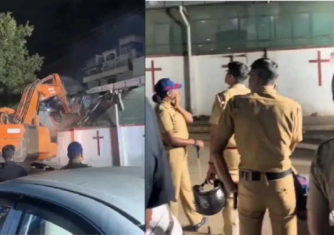 Church demolished in Maharashtra amid dispute over court stay - News Karnataka