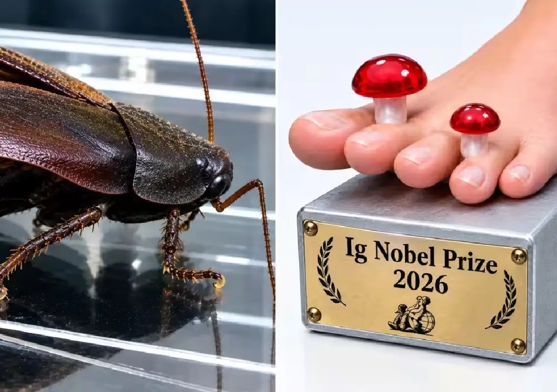 Cockroach milk research wins 2026 Ig Nobel Prize in Chemistry - News Karnataka