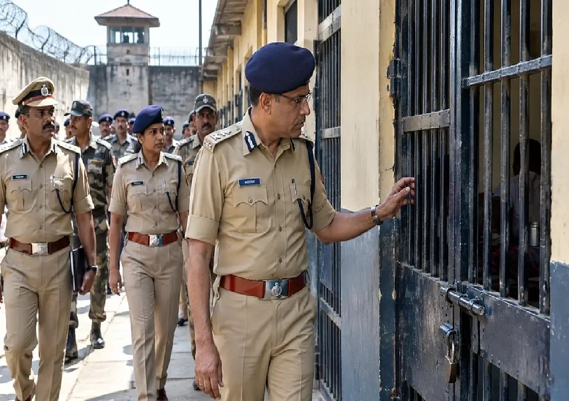 DGP Alok Kumar conducts surprise raid at Mysuru Central Jail - News Karnataka