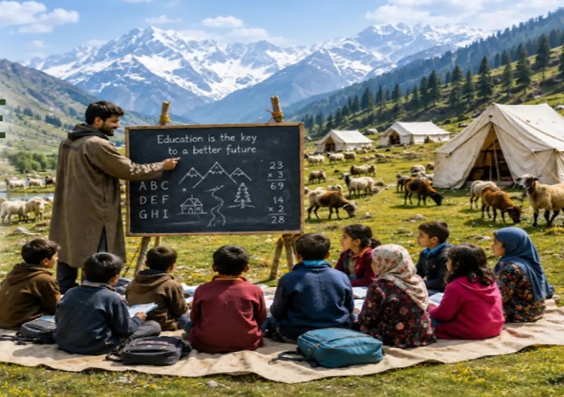 Education on the move: The struggle of Himalayan nomadic children - News Karnataka
