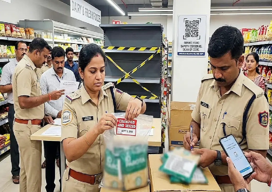 Expired ID Parota seized after QR code food safety complaint in Mangaluru - News Karnataka