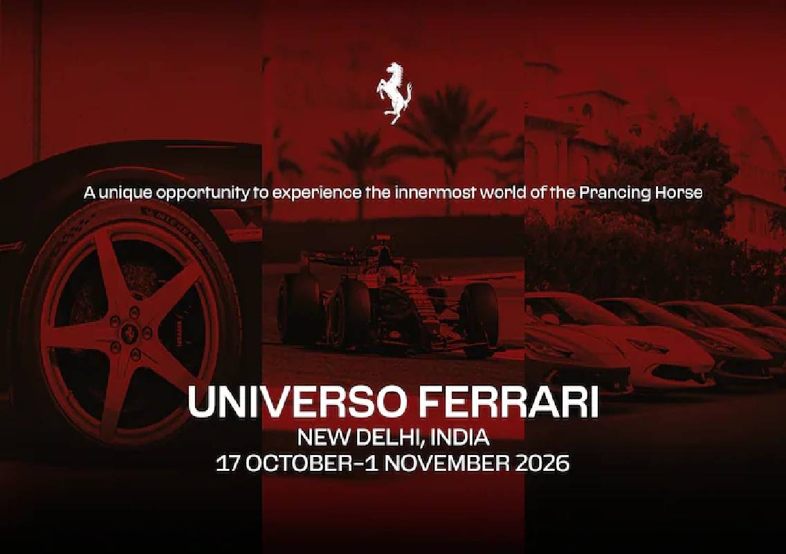Ferrari Universo exhibition to open in Delhi in October - News Karnataka
