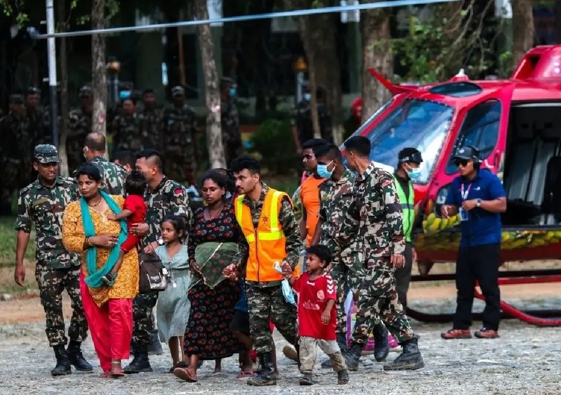 Five-year-old among three Indians rescued from Nepal flood-hit area - News Karnataka