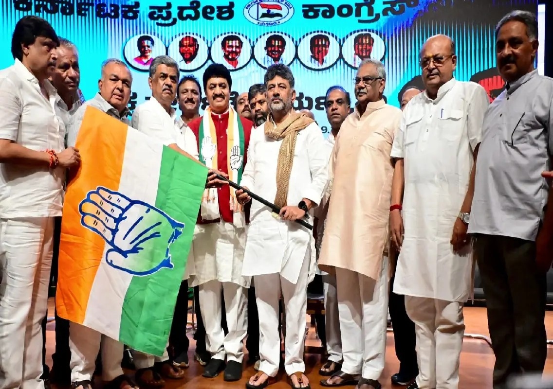 Former MLA N L Narendra Babu rejoins Congress in Bengaluru - News Karnataka
