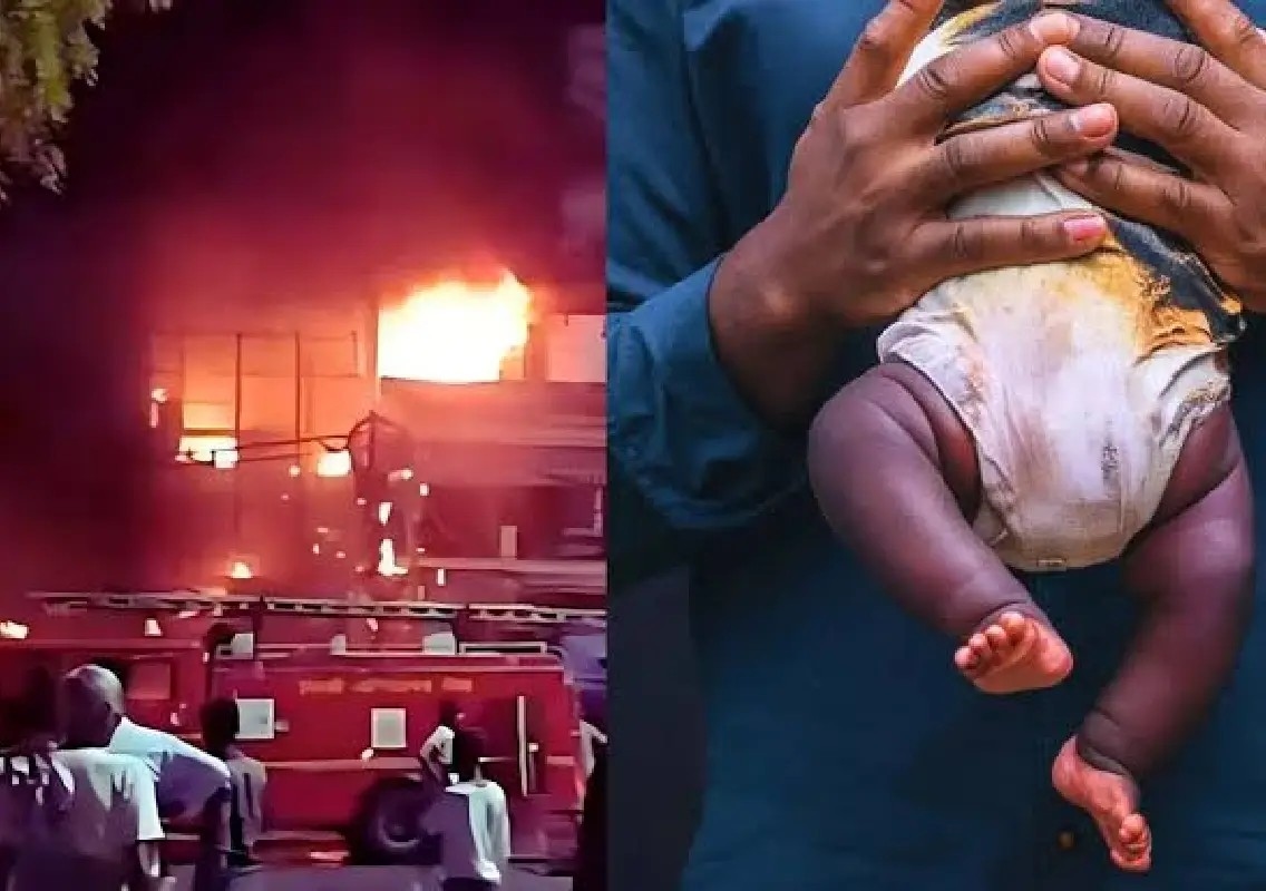 Four doctors risked their lives to rescue 25 newborns from fire - News Karnataka