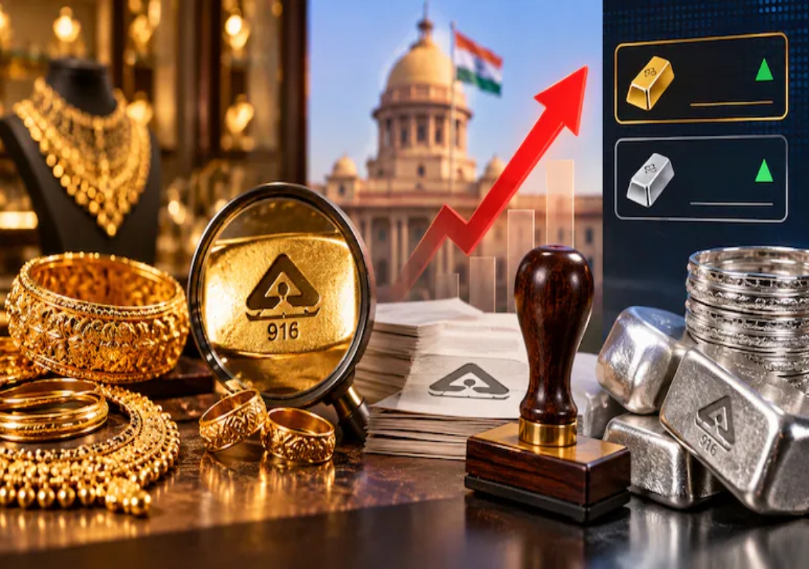 Gold hallmarking fee rises to ₹75: New charges - News Karnataka