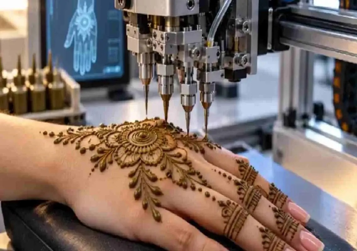 Harsh Goenka’s mehendi machine post sparks debate over jobs: WATCH - News Karnataka