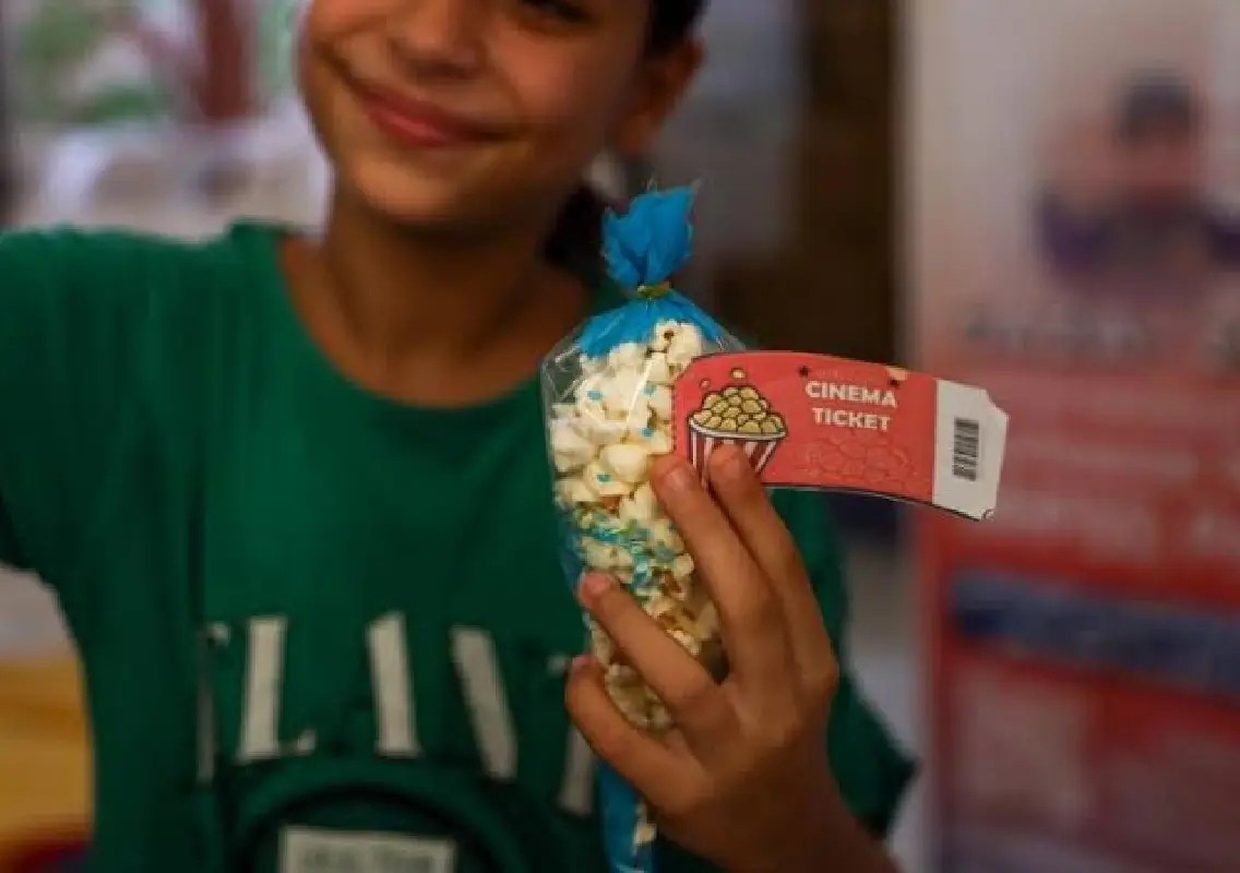 In Gaza, a small cinema gives girls a break from war - News Karnataka
