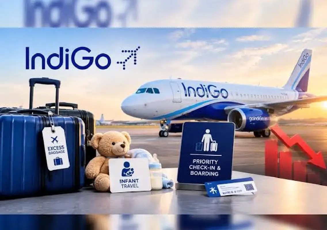 IndiGo raises charges for infants, baggage and priority services - News Karnataka