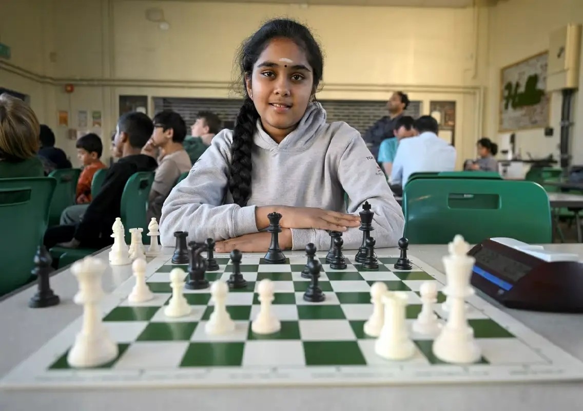 Indian-origin chess prodigy Bodhana Sivanandan becomes youngest WGM - News Karnataka