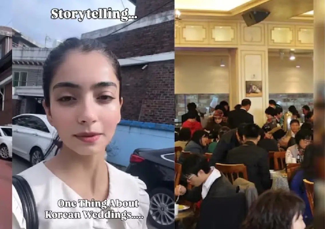 Indian woman surprised by unusual Korean wedding tradition - News Karnataka