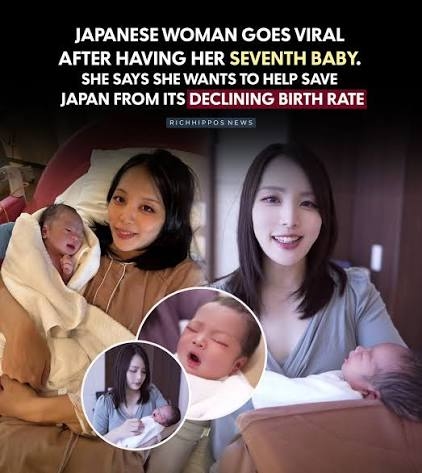 Japanese woman welcomes seventh child amid birth rate concerns - News Karnataka