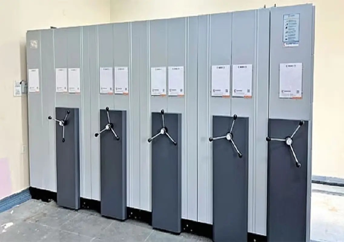 Karnataka secures 120 crore land records in fireproof compactors - News Karnataka