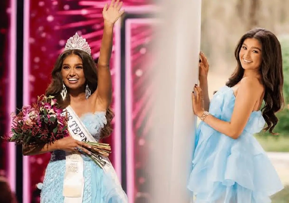 Kiran Reddy makes history as first Indian American to win Miss Teen USA - News Karnataka