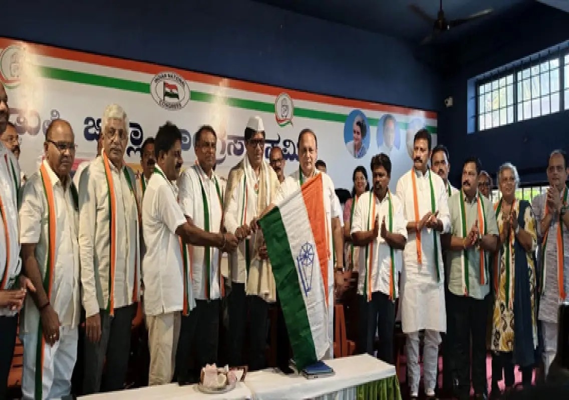 Kishan Hegde Kolkebailu takes charge as Udupi Congress president - News Karnataka