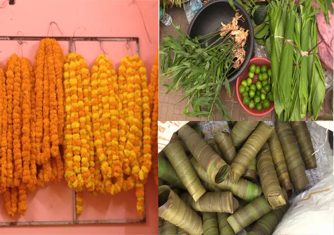 Mangaluru markets bloom with flowers, fresh produce ahead of Ashtami - News Karnataka
