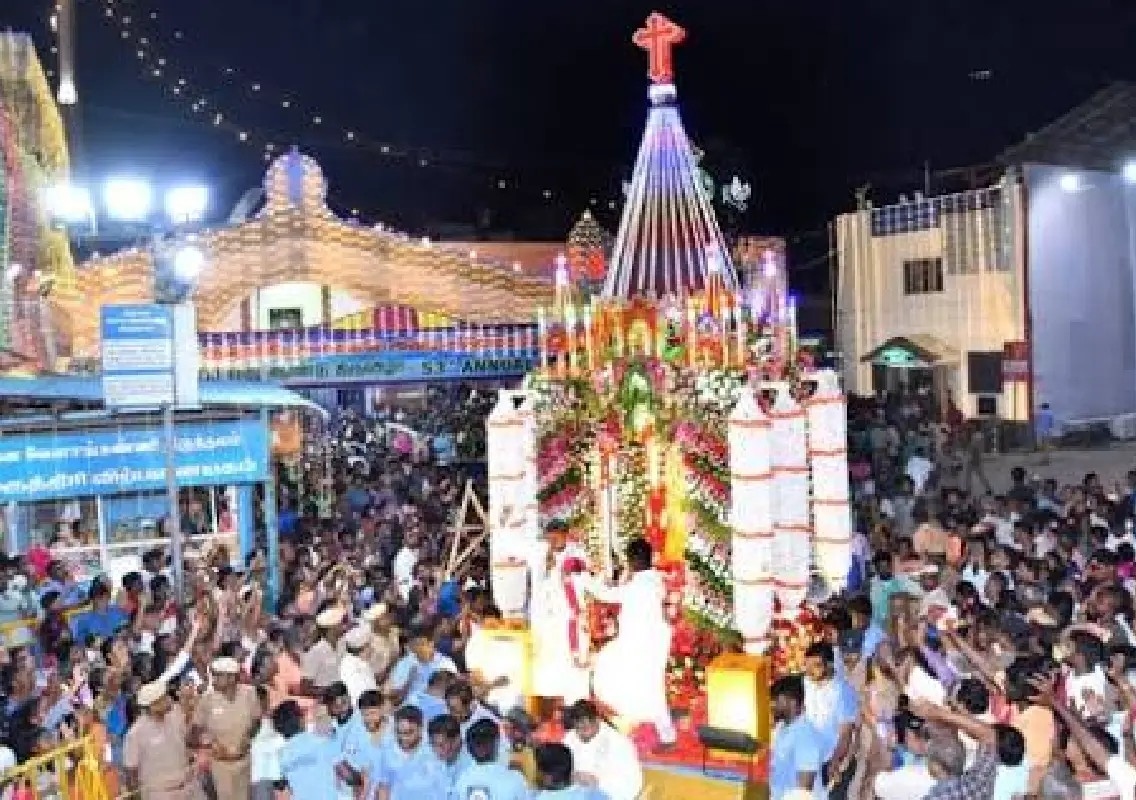 Millions gather in Vailankanni to celebrate Mother Mary’s Nativity - News Karnataka