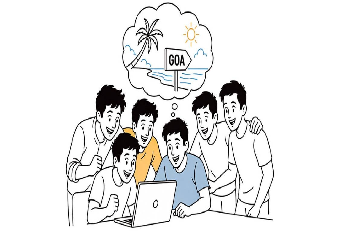 Six Mysuru youths lose ₹3.60 lakh in Goa trip scam - News Karnataka