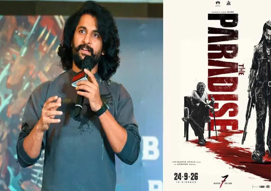Nani says son will have to wait to watch ‘The Paradise’ - News Karnataka