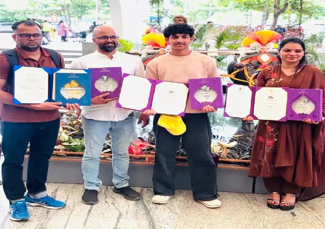 National Award winners from Tulu Nadu receive warm welcome in Mangaluru - News Karnataka