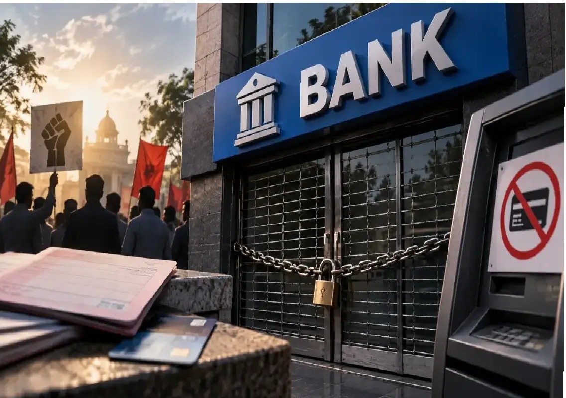 Nationwide bank strike from September 28 may disrupt services - News Karnataka