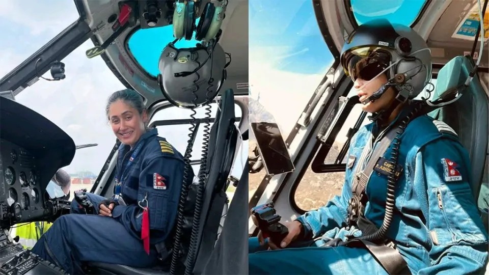 Nepal’s first woman helicopter captain leads daring rescue missions - News Karnataka