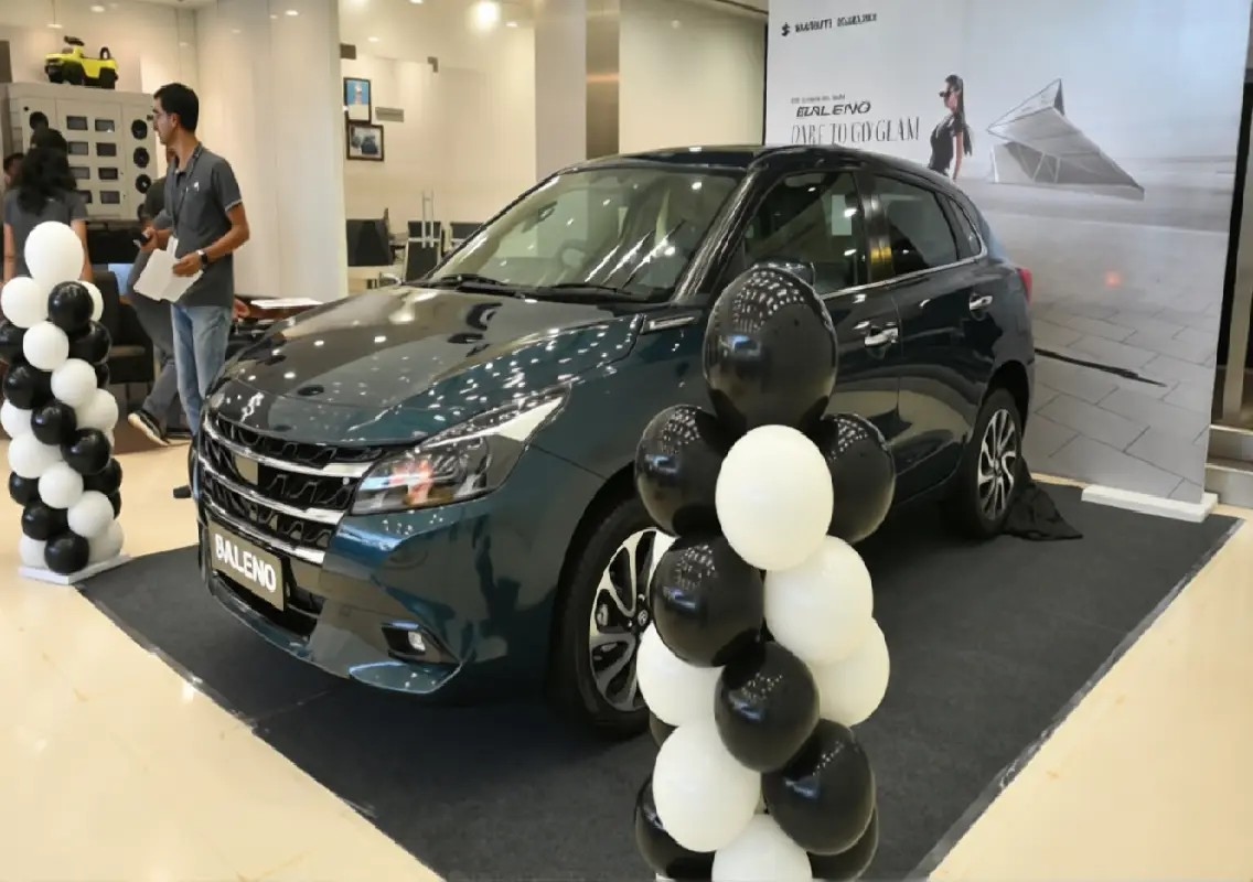 New Maruti Suzuki Baleno launched at Abharan Nexa in Udupi - News Karnataka