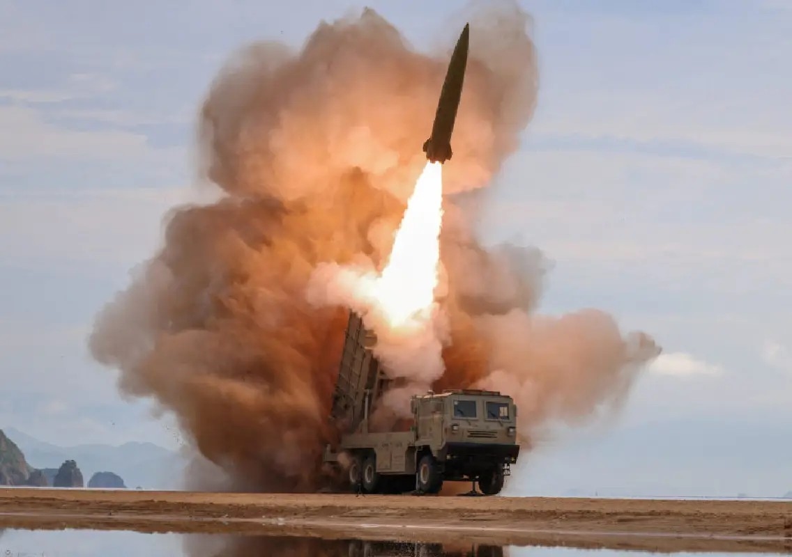 North Korea fires missiles towards sea after regional military drills - News Karnataka