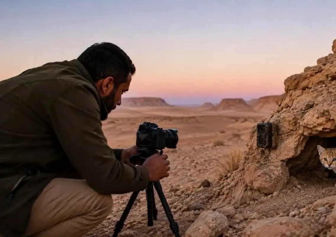 Photographer abandons his plans to rescue tiny animal trapped in sand - News Karnataka
