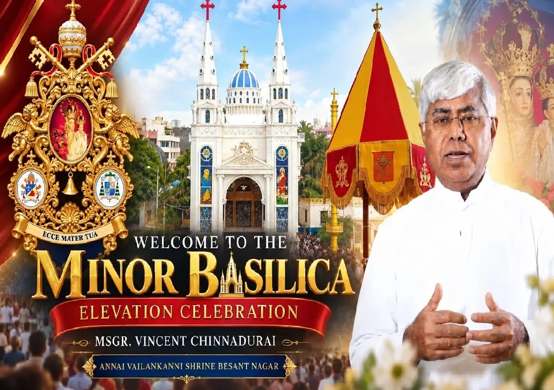 Pope Leo XIV elevates Besant Nagar shrine as basilica - News Karnataka