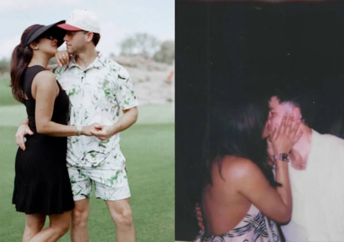 Priyanka Chopra and Nick Jonas share birthday kiss - News Karnataka