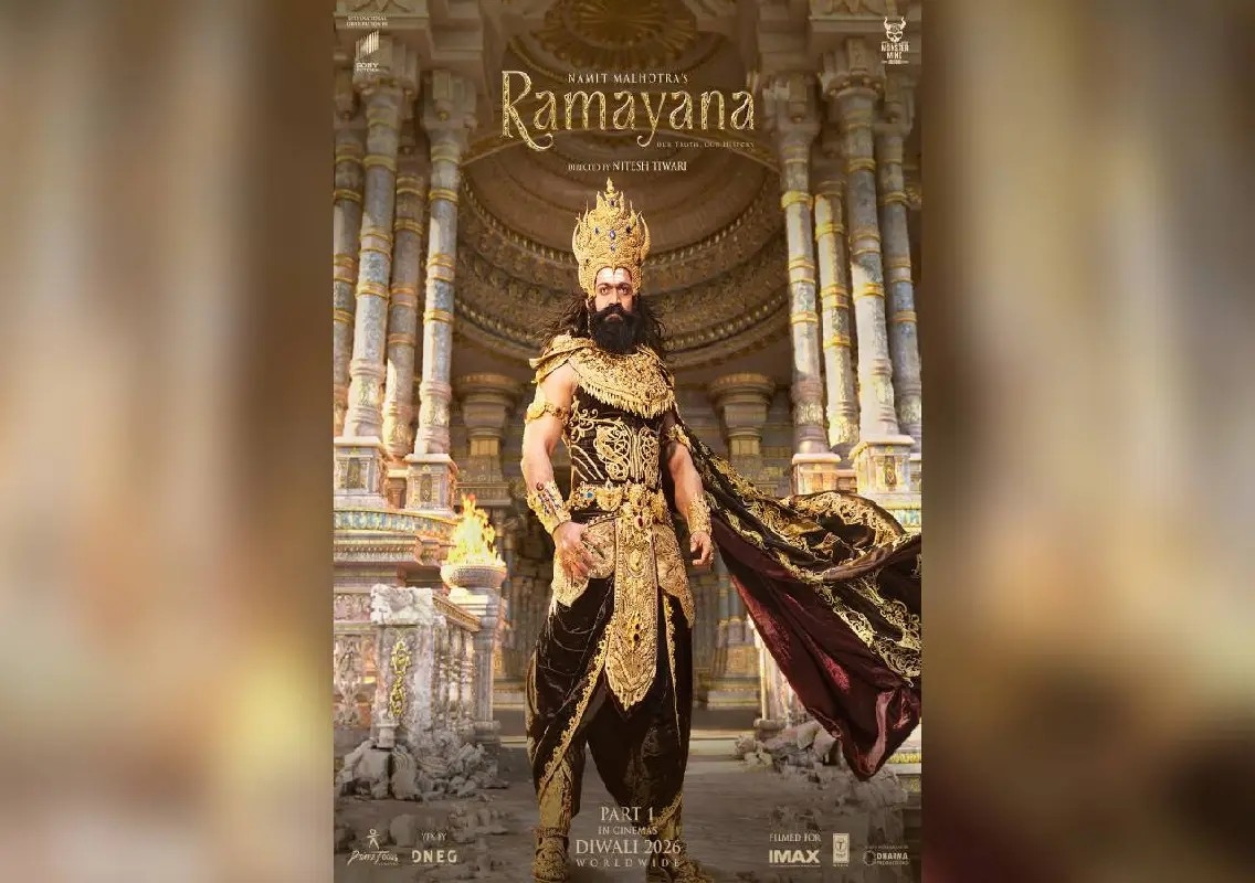 Ramayana makers unveil Yash’s first look as Ravana - News Karnataka
