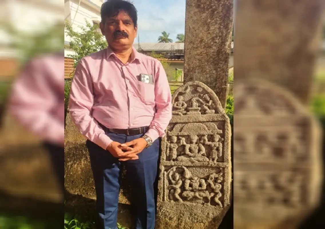 Rare 14th-century Siditale hero stone discovered at Barakuru - News Karnataka