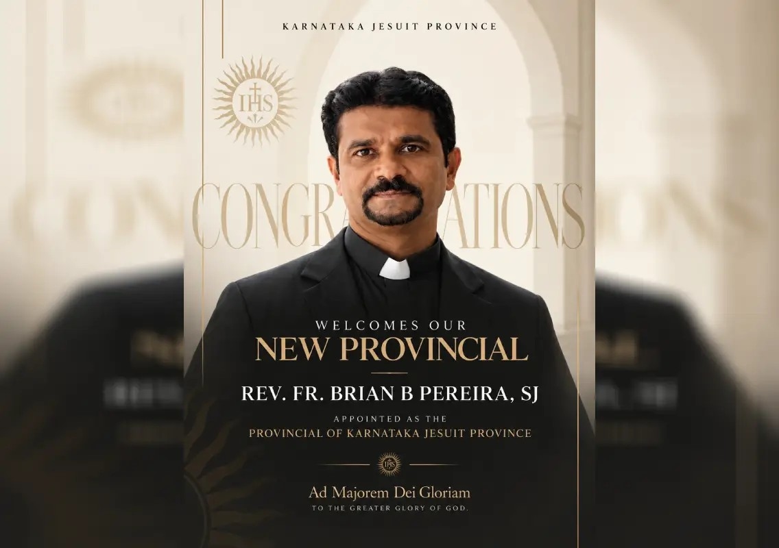 Rev. Fr. Brian B Pereira appointed Karnataka Jesuit Provincial - News Karnataka