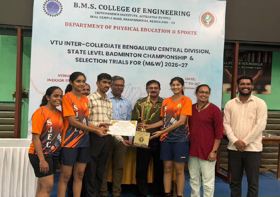 SJEC women win VTU state badminton championship - News Karnataka